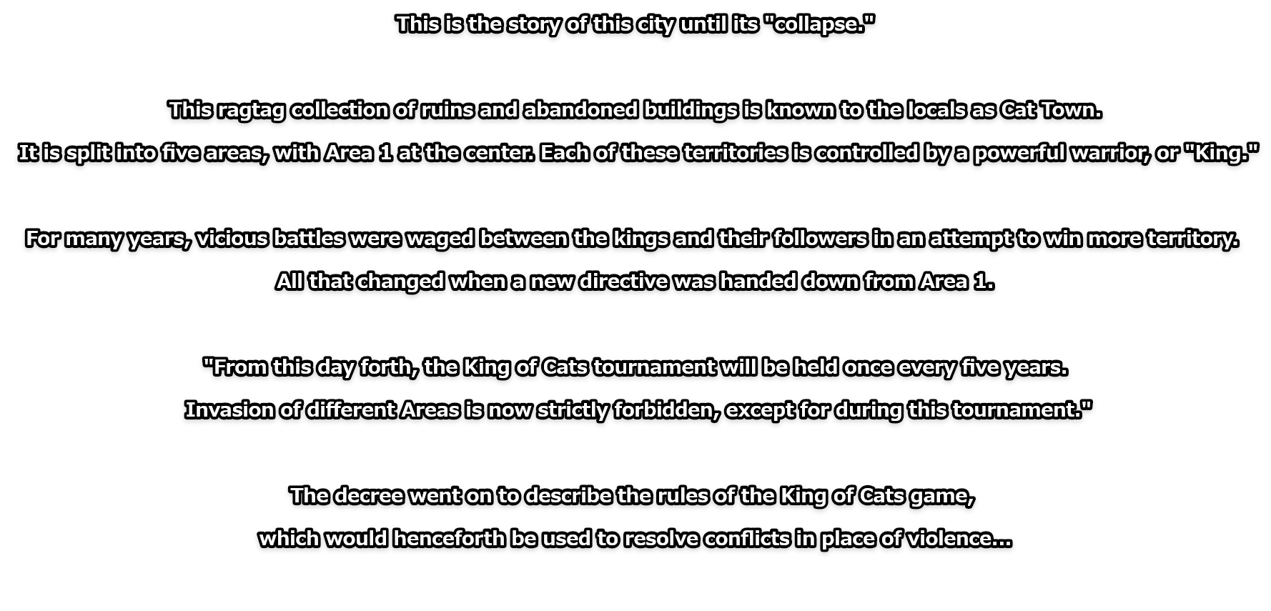 This is the story of this city untill its collapse.